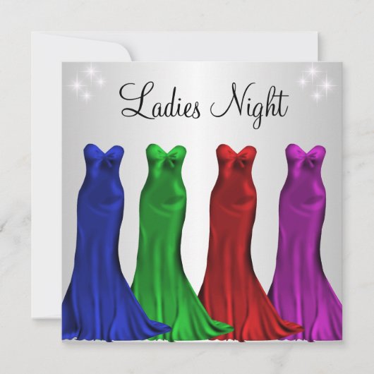 Invitation Bijoux Formels Dames Night Silver (Devant)