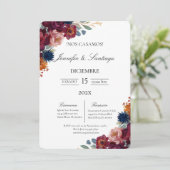 Invitation Bijoux thème mariage (Debout devant)