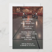 Invitation Bikers Bar Birthday Party Couple Bulldog Bikes (Dos)