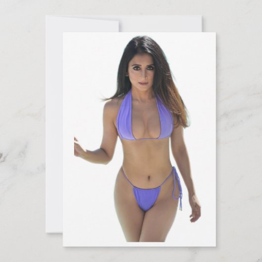 Invitation Bikini brun beauté Thunder_Cove (Dos)