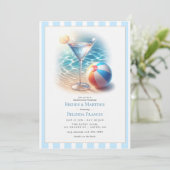 Invitation Bikinis and Martinis Bachelorette Weekend (Debout devant)