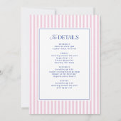 Invitation Bikinis and martinis Elegant vintage bachelorette (Dos)