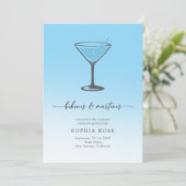 Invitation Bikinis and Martinis Tropical Bachelorette Weekend (Debout devant)