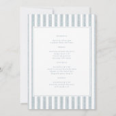 Invitation Bikinis et martinis Élégante bachelorette vintage (Dos)