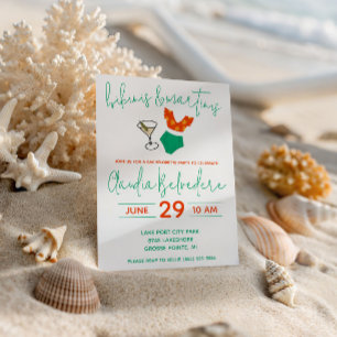 Invitation Bikinis et Martinis Thématique Bachelorette