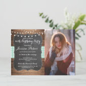 Invitation Bilan des médailles de la fête d'anniversaire Chal (Debout devant)