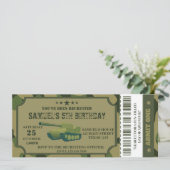 Invitation Bilan d'invitation pour la fête d'anniversaire de  (Debout devant)