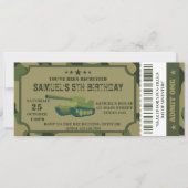 Invitation Bilan d'invitation pour la fête d'anniversaire de  (Devant)