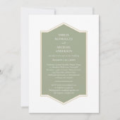 Invitation Bilingue Espagnol Boda Mariage Budget (Devant)