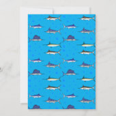 Invitation Bill Fish Joyeux anniversaire (Dos)