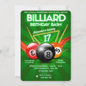Invitation Billard billard billard billard billard billard fê (Devant)