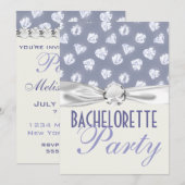 Invitation bille de bling heart diamants (Devant / Derrière)