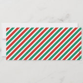 Invitation Billet cadeau de Noël Boarding Pass (Dos)