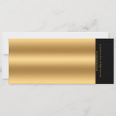 Invitation Billet d'admission de la mascarade VIP de (Dos)