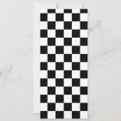 Invitation Billet d'anniversaire Zombie Monster (Dos)