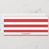 Invitation Billet de base-ball (Dos)