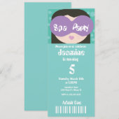 Invitation Billet de beauté de Spa Style d'anniversaire (Devant / Derrière)