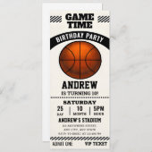 Invitation Billet de célébration d'anniversaire du MVP person (Devant / Derrière)