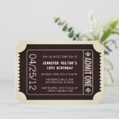 Invitation Billet de cinéma (Debout devant)