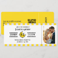 Billet de cinéma jaune, lavande et blanc de la gén