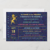 Invitation Billet de concert sur le thème des groupes rétro d (Dos)