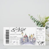 Invitation Billet de dernière minute pour la Suisse (Debout devant)