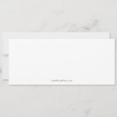 Invitation Billet de événement personnalisé, Billet de concer (Dos)