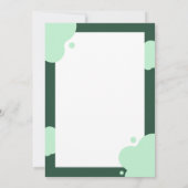 Invitation Billet de football Tous Baby shower d'accès (Dos)