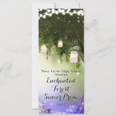 Invitation Billet de la soirée VIP du Enchanted Forest Prom (Dos)