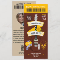 Billet de mariage Rock 'n' Roll au Whiskey de miel