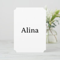 Billet de promotion de marque simple 5" x 7"