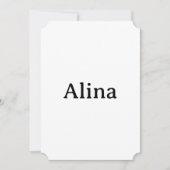 Invitation Billet de promotion de marque simple 5" x 7" (Devant)