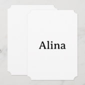 Invitation Billet de promotion de marque simple 5" x 7" (Devant / Derrière)