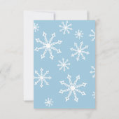 Invitation Billet de rabat Baby shower pour les garçons de fl (Dos)