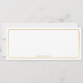 Invitation Billet de spectacle personnalisé, Billet de concer (Dos)