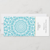 Invitation Billet d'embarquement Mariage Destination Croatie (Dos)
