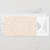 Invitation Billet d'embarquement Mariage Destination Majorque (Dos)
