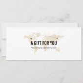 Invitation Billet d'entrée d'embarquement de l'avion de Thaïl (Dos)