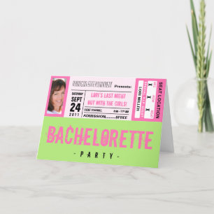 Invitation Billet d'événement