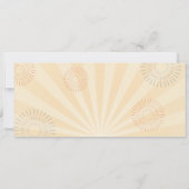 Invitation Billet d'invitation d'anniversaire du parc (Dos)