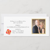 Invitation Billet Embarquement Pass Mariage Destination Barba (Dos)