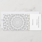 Invitation Billet Embarquement Pass Mariage Destination Barba (Dos)