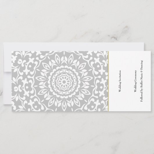 Invitation Billet Embarquement Pass Mariage Destination Barba (Dos)