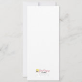 Invitation Billet orange, rose et Fuschia VIP Sweet 15 (Dos)