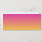 Invitation Billet Piscine Party Pink Neon (Dos)