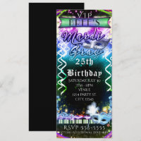 Billet pour la fête d'anniversaire VIP Mardi Gras 