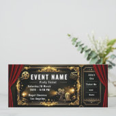Invitation Billet pour la Soirée Cinéma (Debout devant)