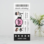 Invitation Billet pour la soirée Sock Hop (Debout devant)