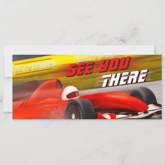 Invitation Billet Rapide (Dos)