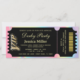 Invitation billet VIP Kentucky Derby